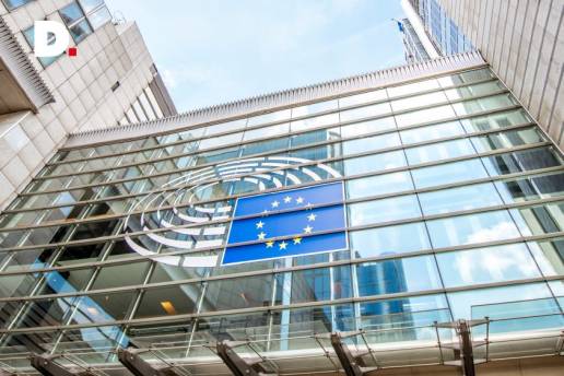 Edifício do parlamento europeu em Bruxelas